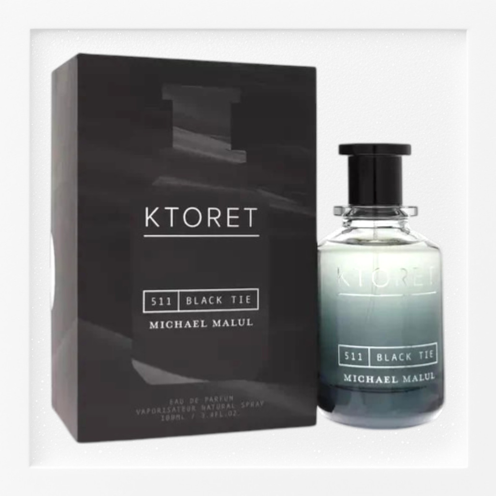 Ktoret 511 Black Tie by Michael Malul Eau de Parfum Spray 3.4 oz