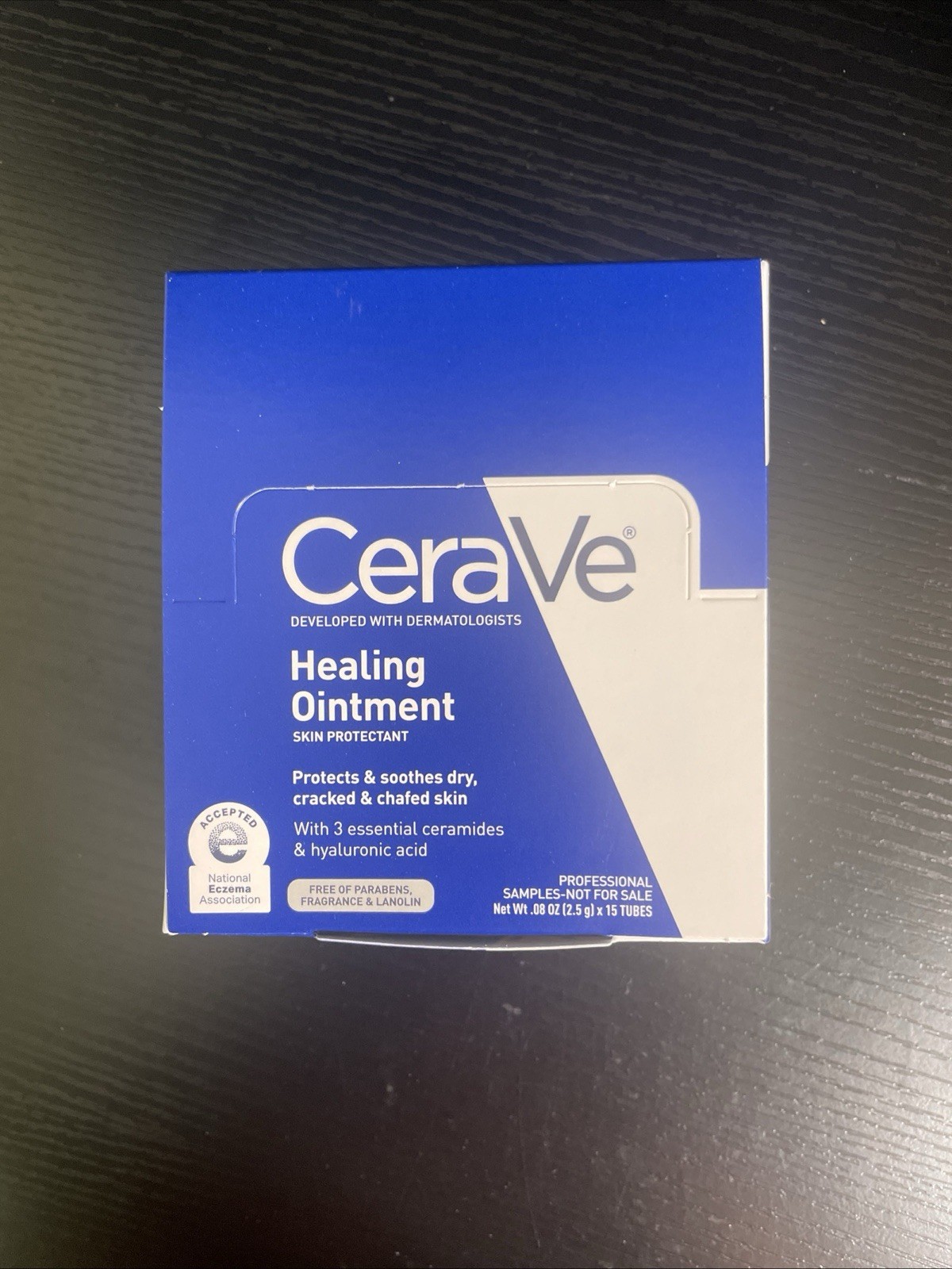 CeraVe Healing Ointment Sample Lot 15 Tubes 0.08oz Each Exp 08/2027