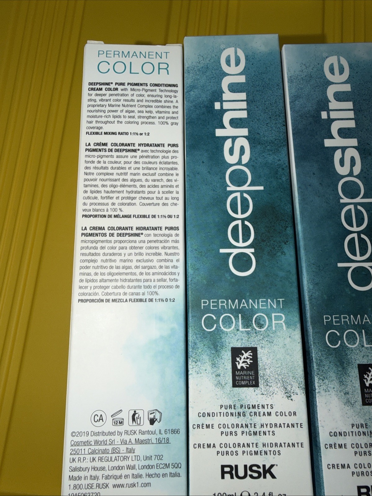 Rusk Deep shone Permanent Color