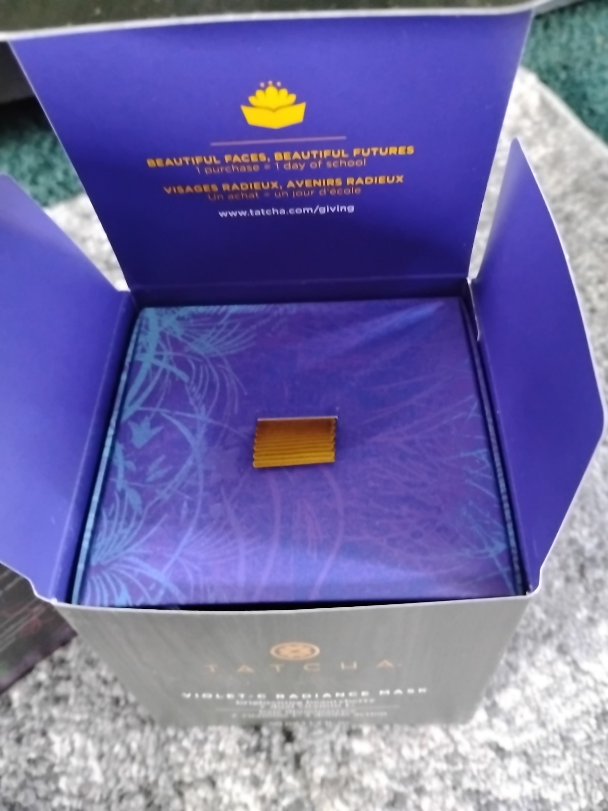 Tatcha Violet C Radiance Mask 1.7 Fl Oz.
