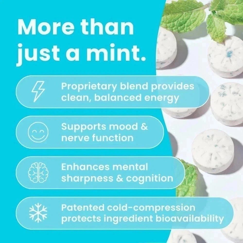 Neuro Mints Energy and Focus 54 Pieces – Peppermint-