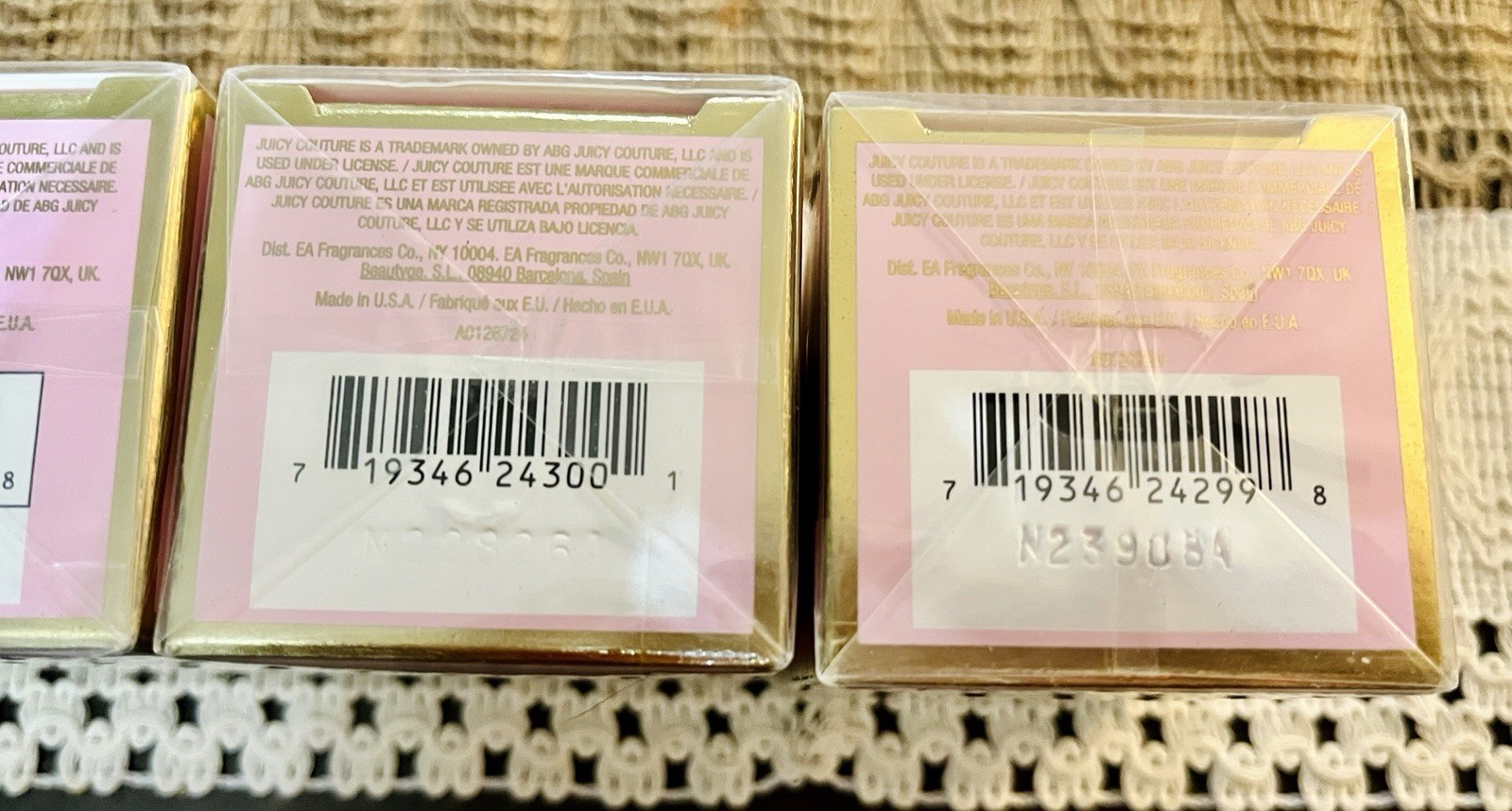 Juicy Couture Oui Juicy Couture Play Eau de Parfum Travel 0.5 oz Spray Set
