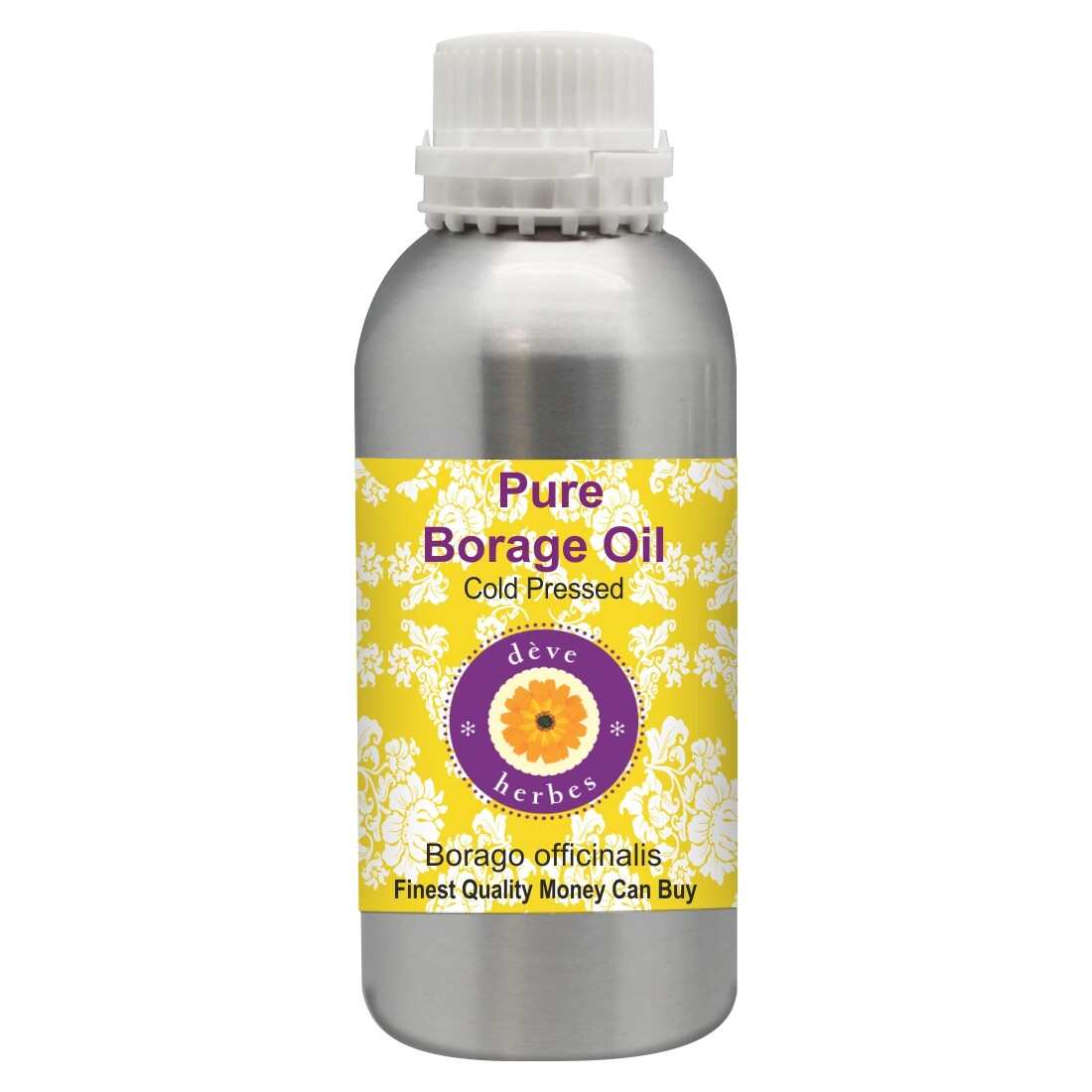 Deve Herbes Pure Borage Oil (Borago officinalis) Cold Pressed