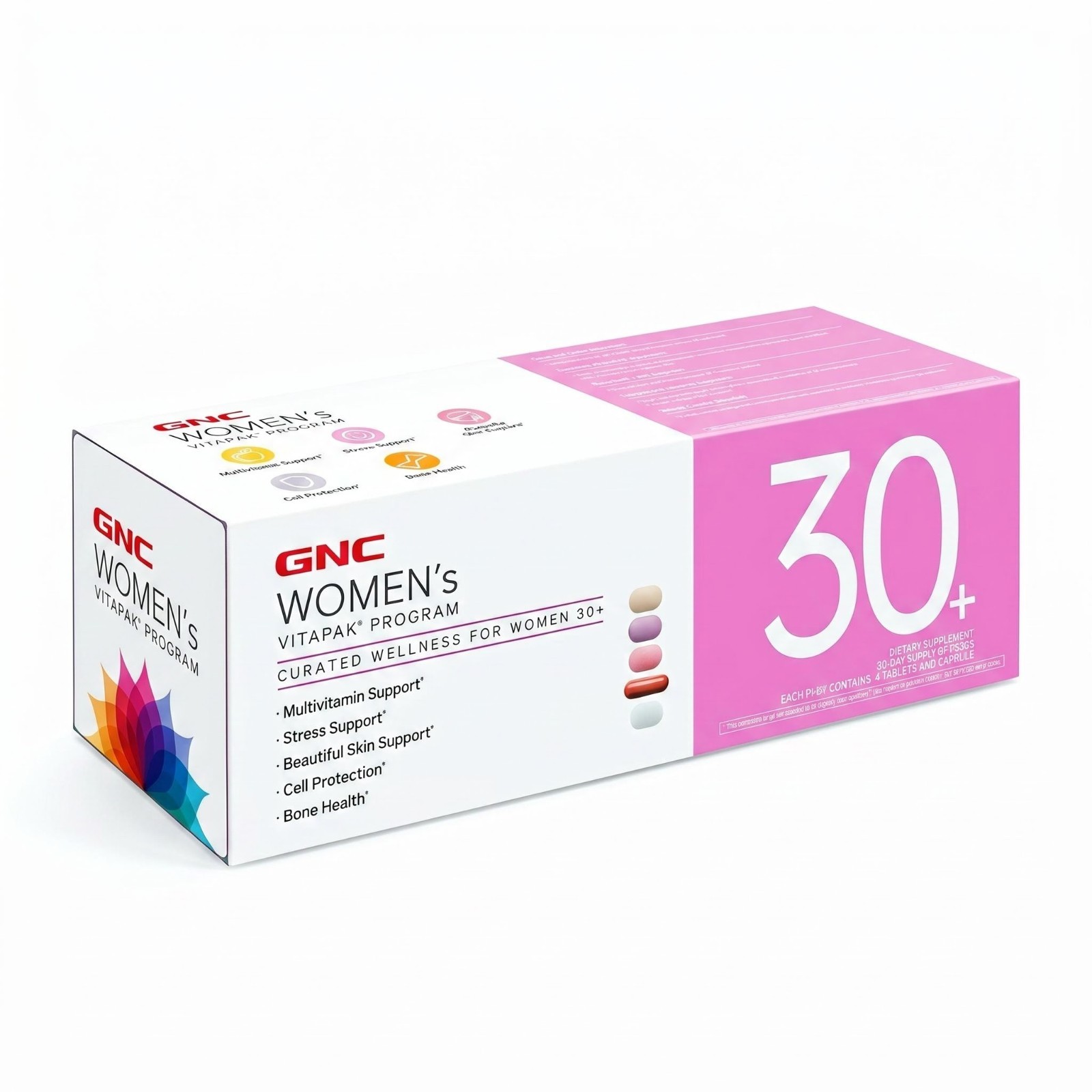 GNC Women’s Vitapak Program 30+ Curated Wellness for Women 30-Day Supply
