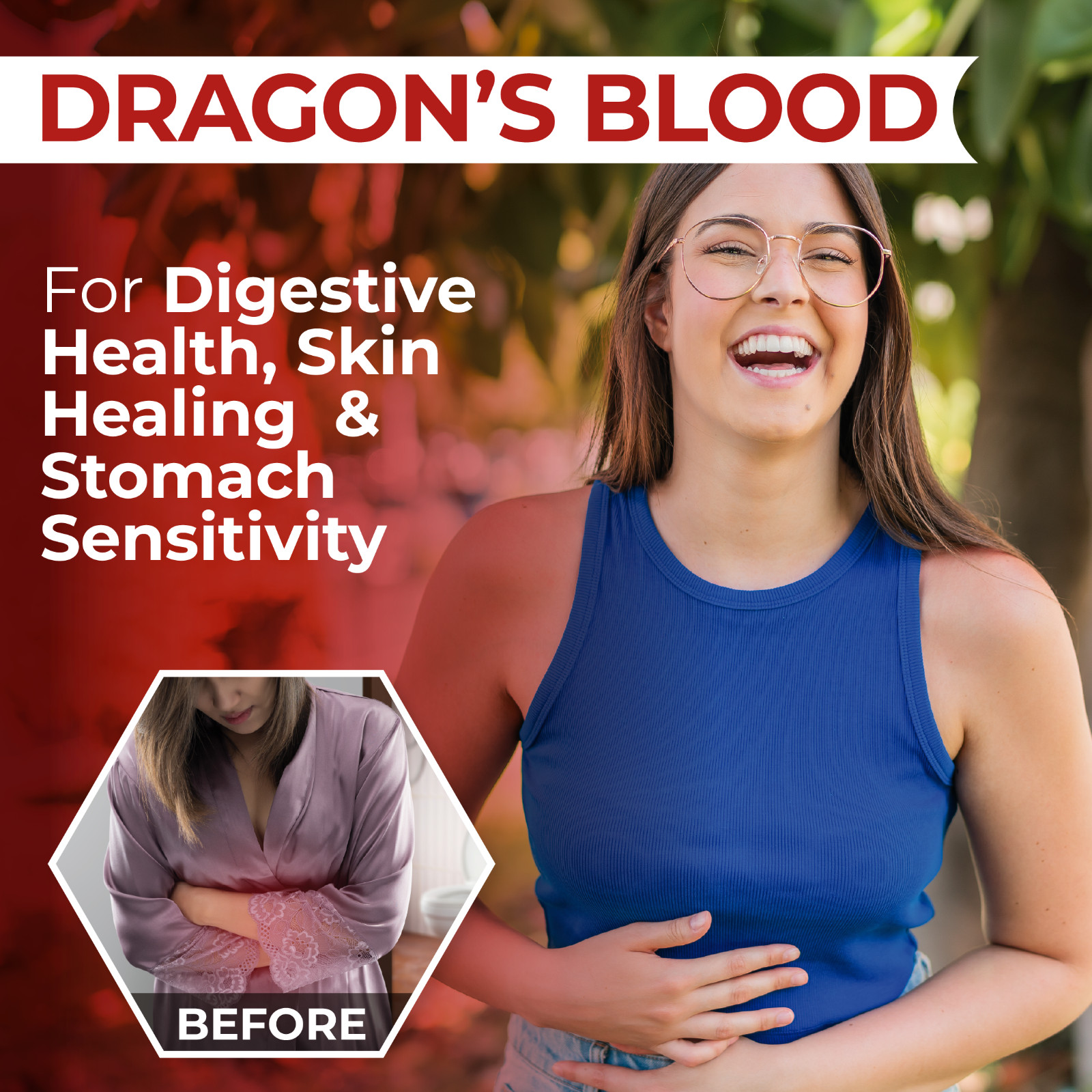 Hallusa Natural Dragon’s Blood capsules 1000mg – Croton Lechleri – 60 Count