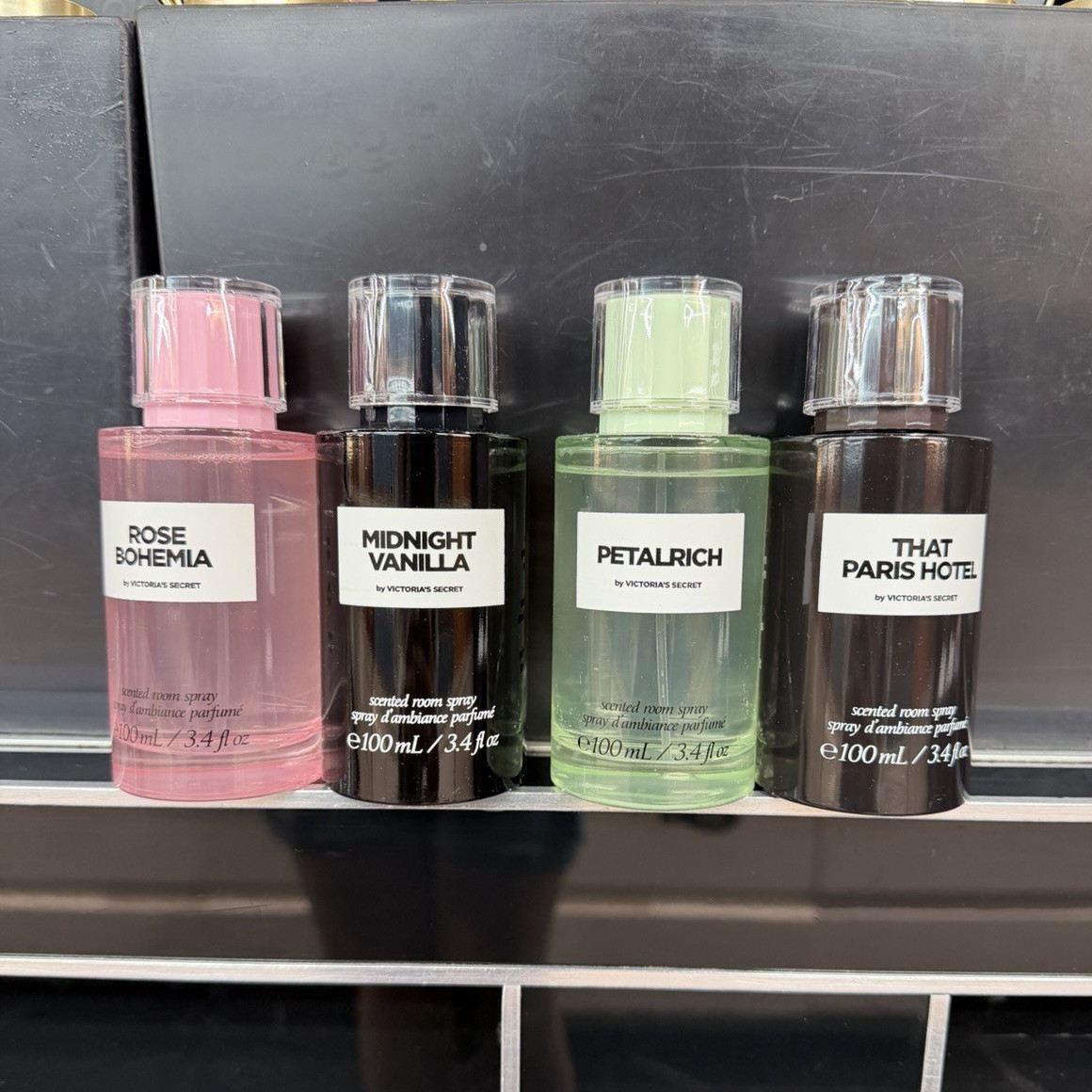 Victoria’s Secret Room Spray for Women, 3.4 fl oz 4 glass bottles