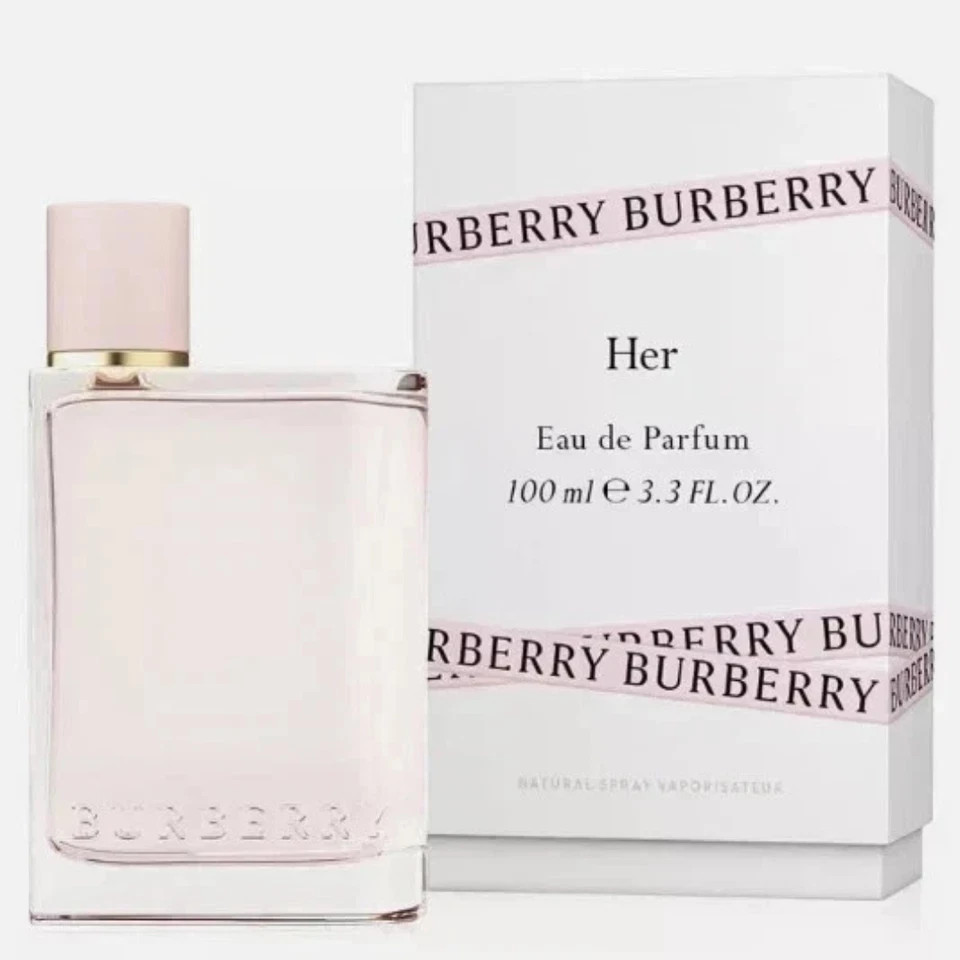Burberry Her Women Eau de Parfum EDP Spray 3.3oz 100ml New Sealed Box USA