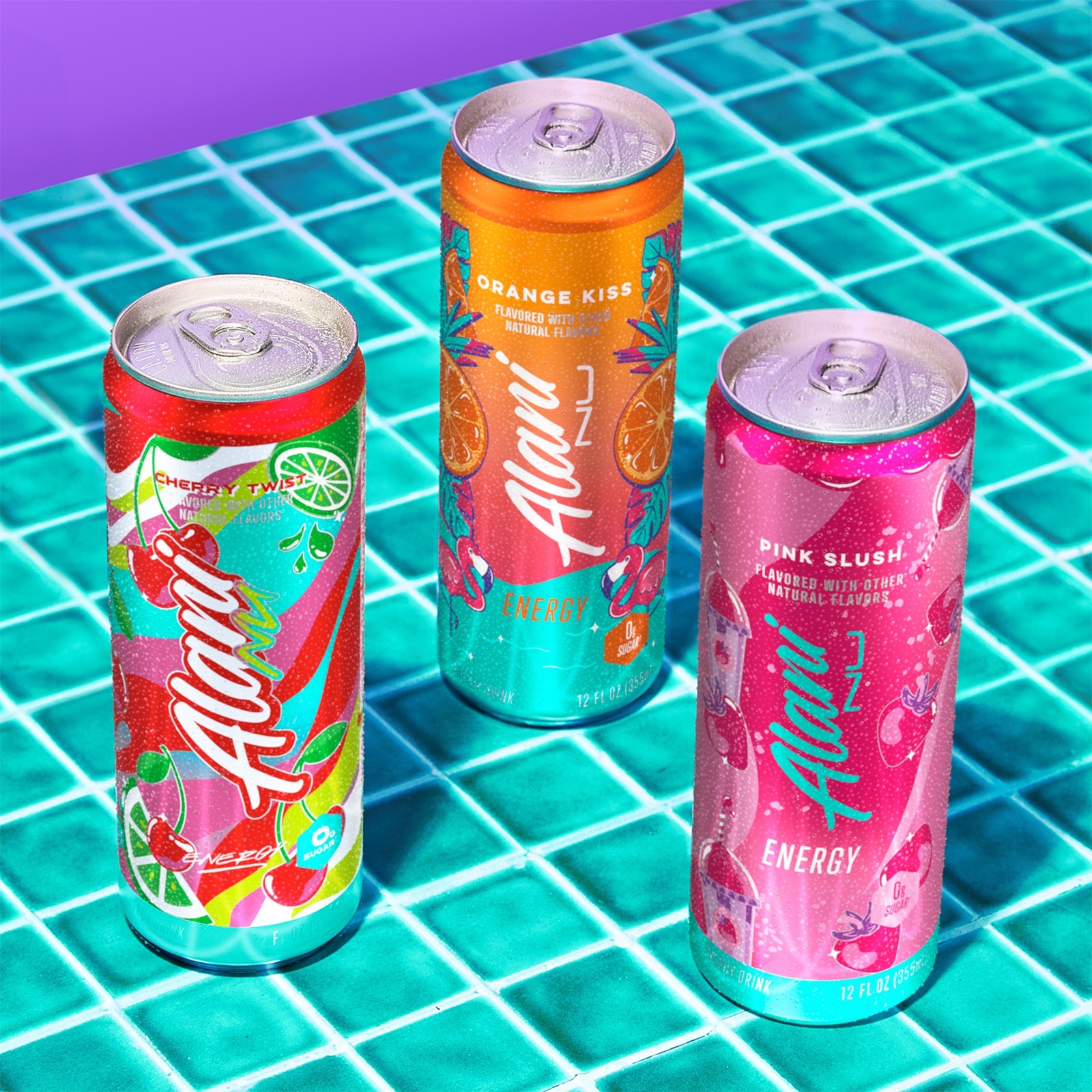(12 Pack) Alani Nu Sugar Free Energy Drink Variety Pack 12 fl oz Cans
