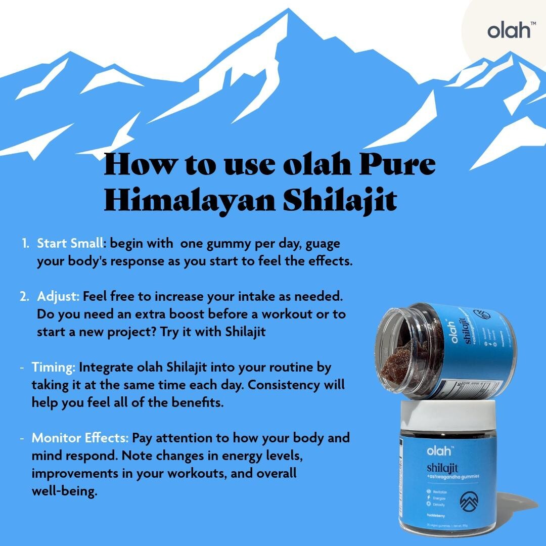 Shilajit Gummies Pure 100% Himalayan Shilajit Resin Natural Supplement – 2 PACK
