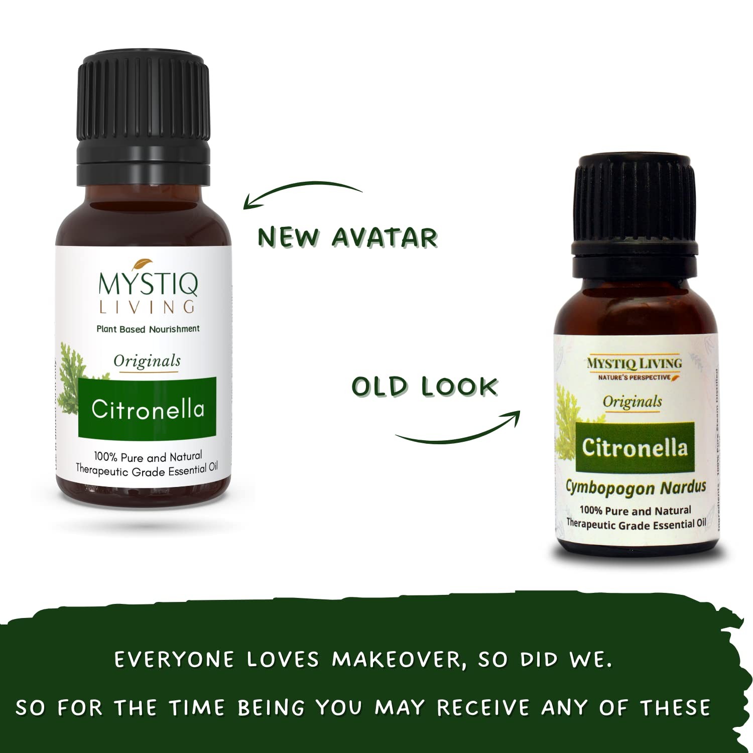 Mystiq Living Citronella Essential Oil 15ml