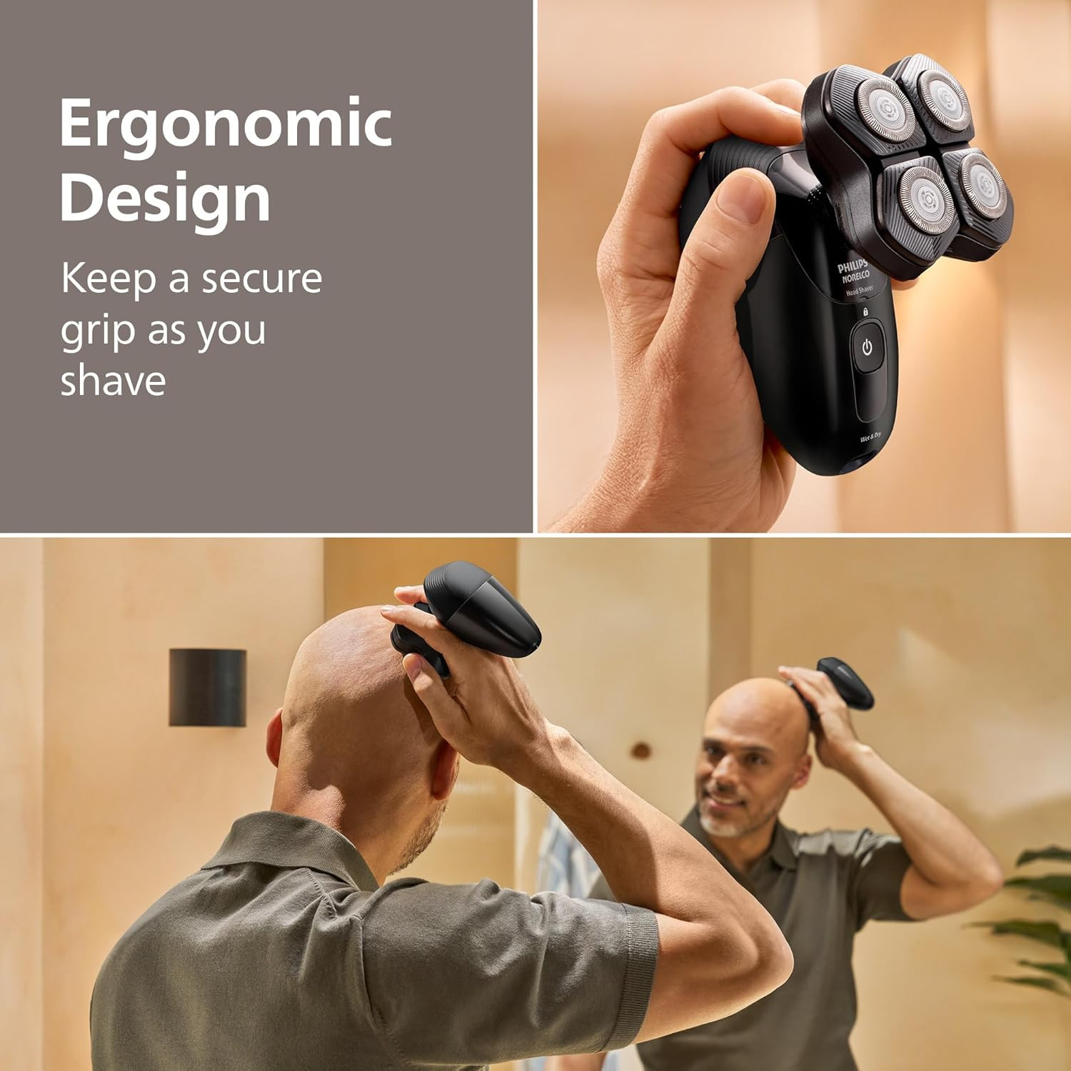 Philips Head Shaver Pro 5000 Series – Electric Shaver for Men and Women, 360° F