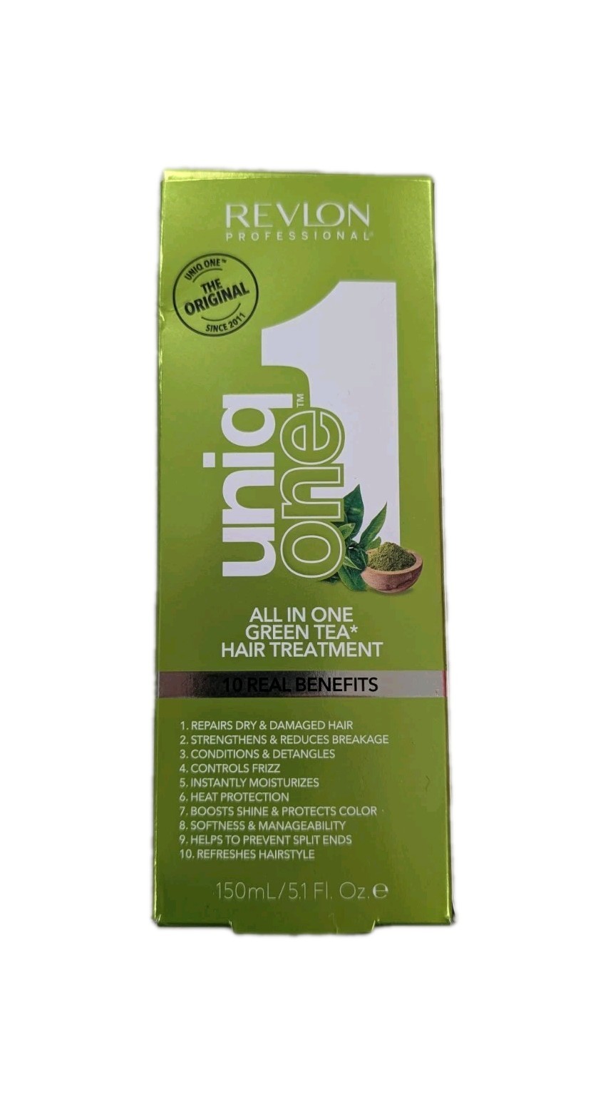 Revlon Professional UniqOne Green Tea Fragrance Hair Treatment All-In-One,5.1 oz