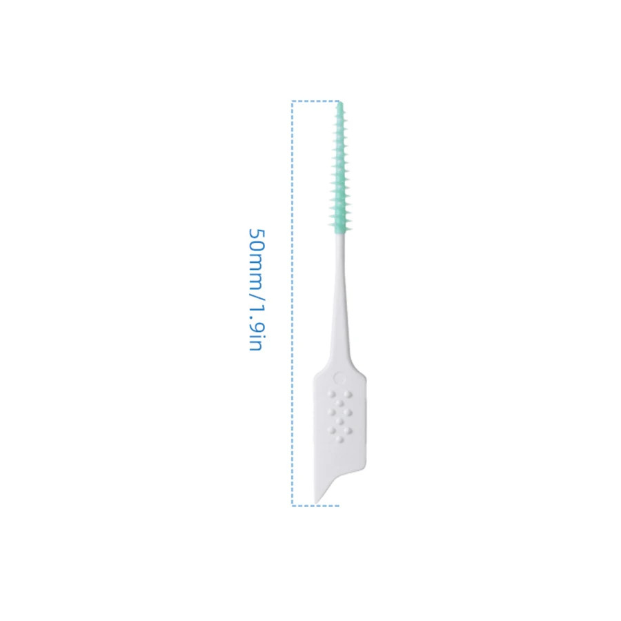 150pc Interdental Brush Soft Rubber Toothpick Teeth Cleaning Tool Oral Care Flos