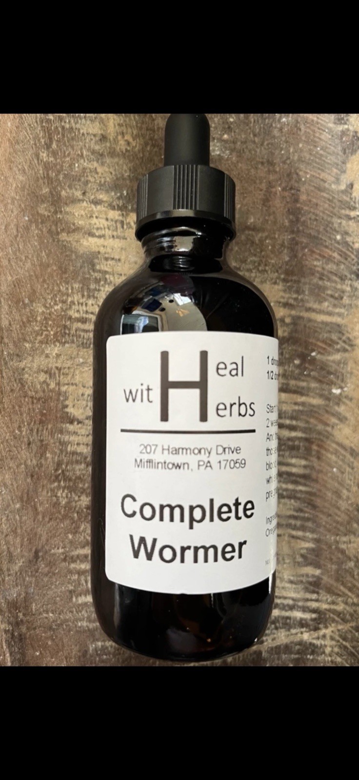 Heal with Herbs Complete Wormer