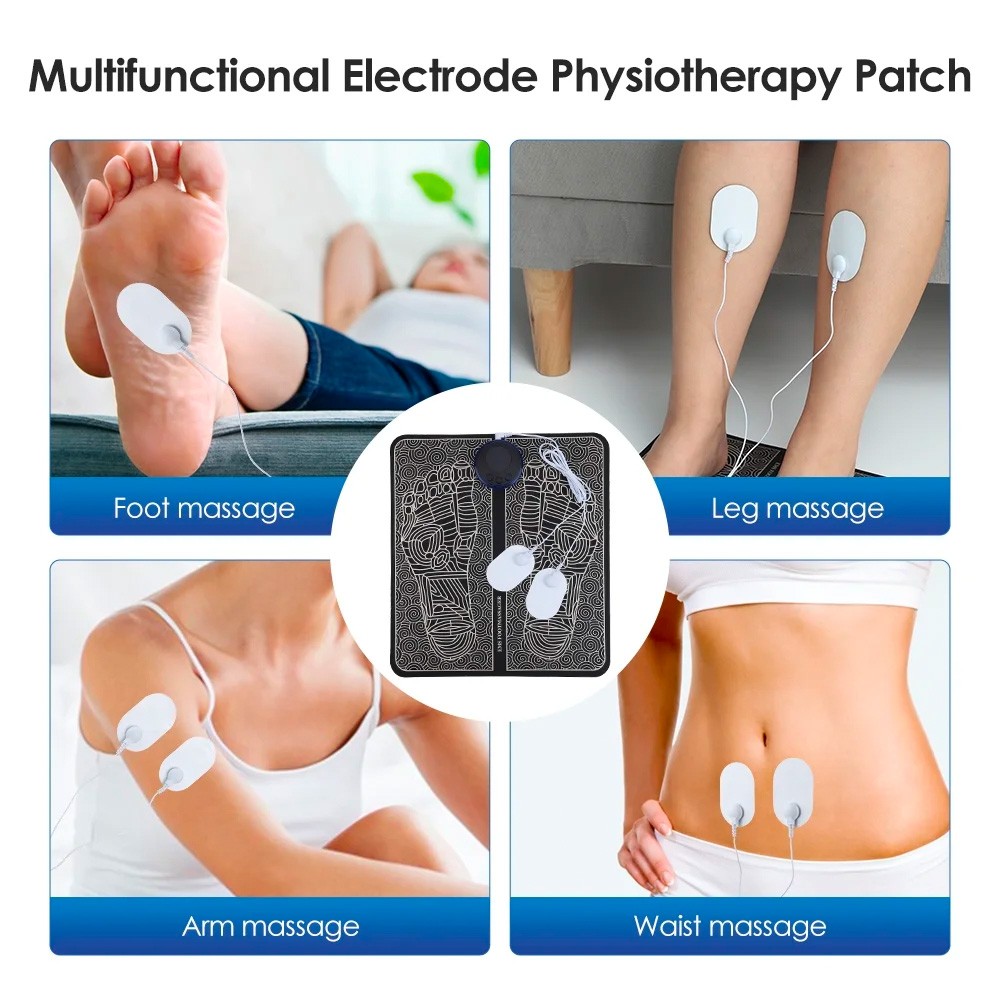 EMS Foot Massager with Remote Control, Pain-Relief for Feet Neuropathic Relief