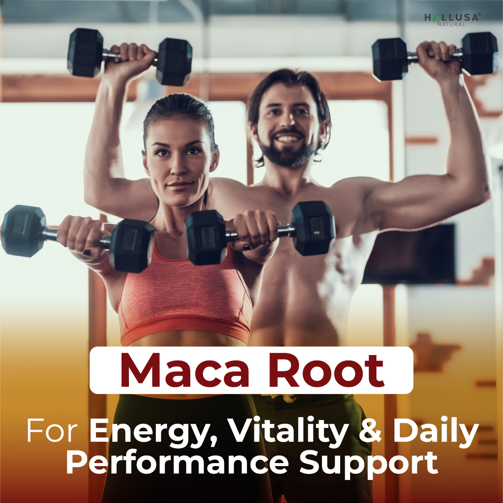 Maca Root for Men and Women – Superfood – Energyzer – Hormone Balance – 60 cap