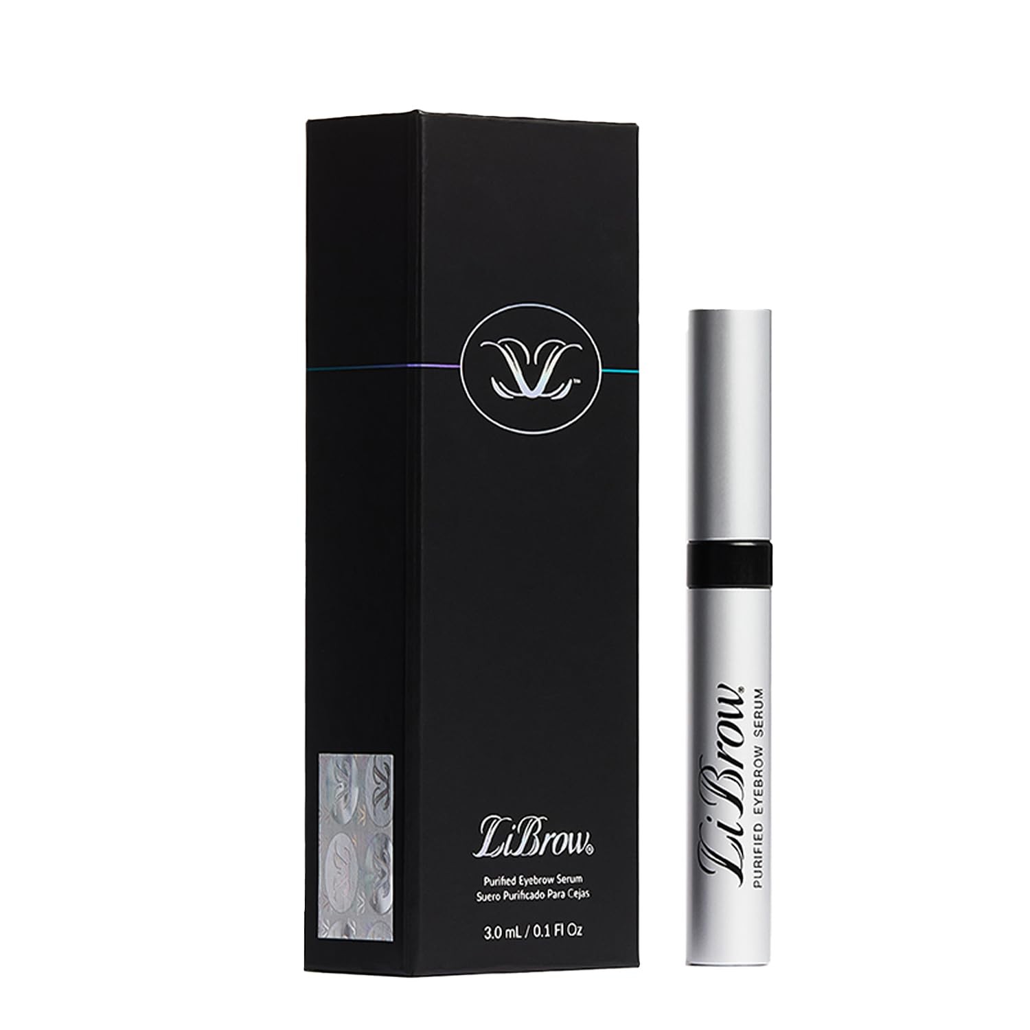 Eyebrow Serum Purified Growth Formula 3mL Clear Natural Botanical LiBrow Darker