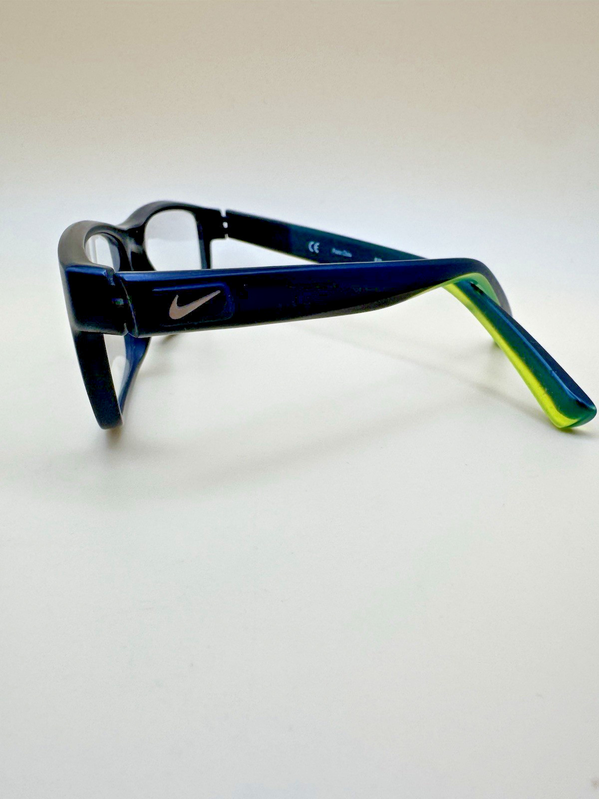 Nike Live Free 7090 010 Matte Black Green Eyeglasses Frames 53-17 140 Men