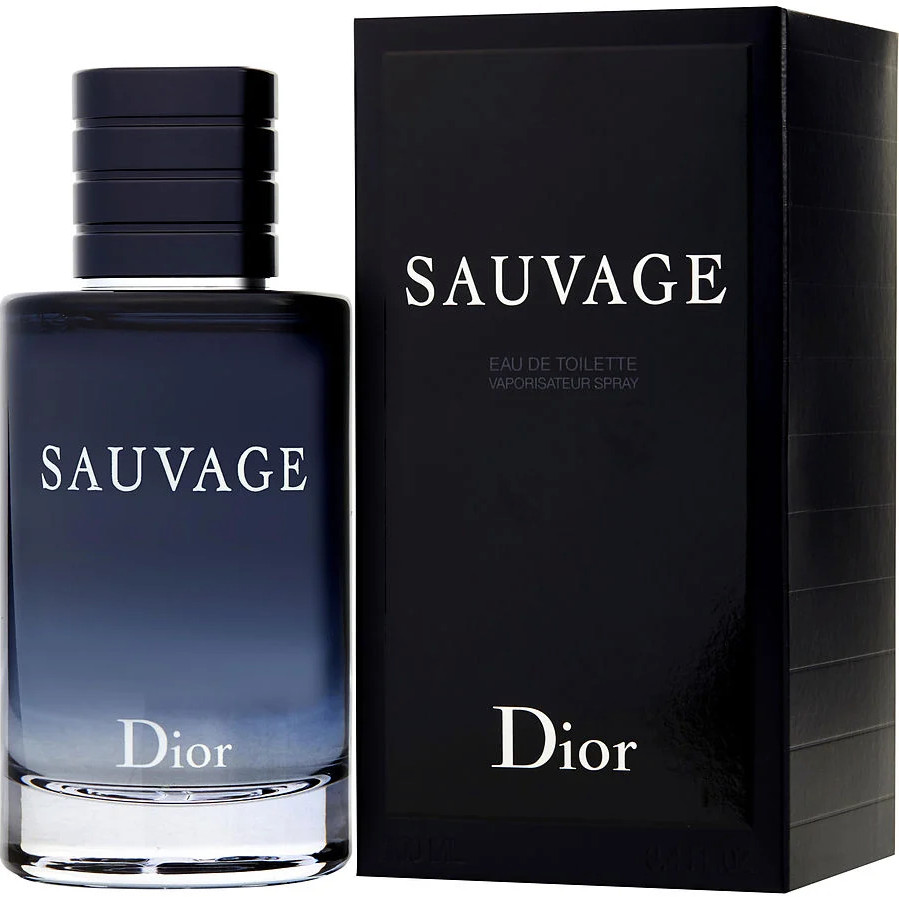 Dior Sauvage Eau de Toilette Spray for Men – 3.4 oz (100 ml) – Brand New Sealed