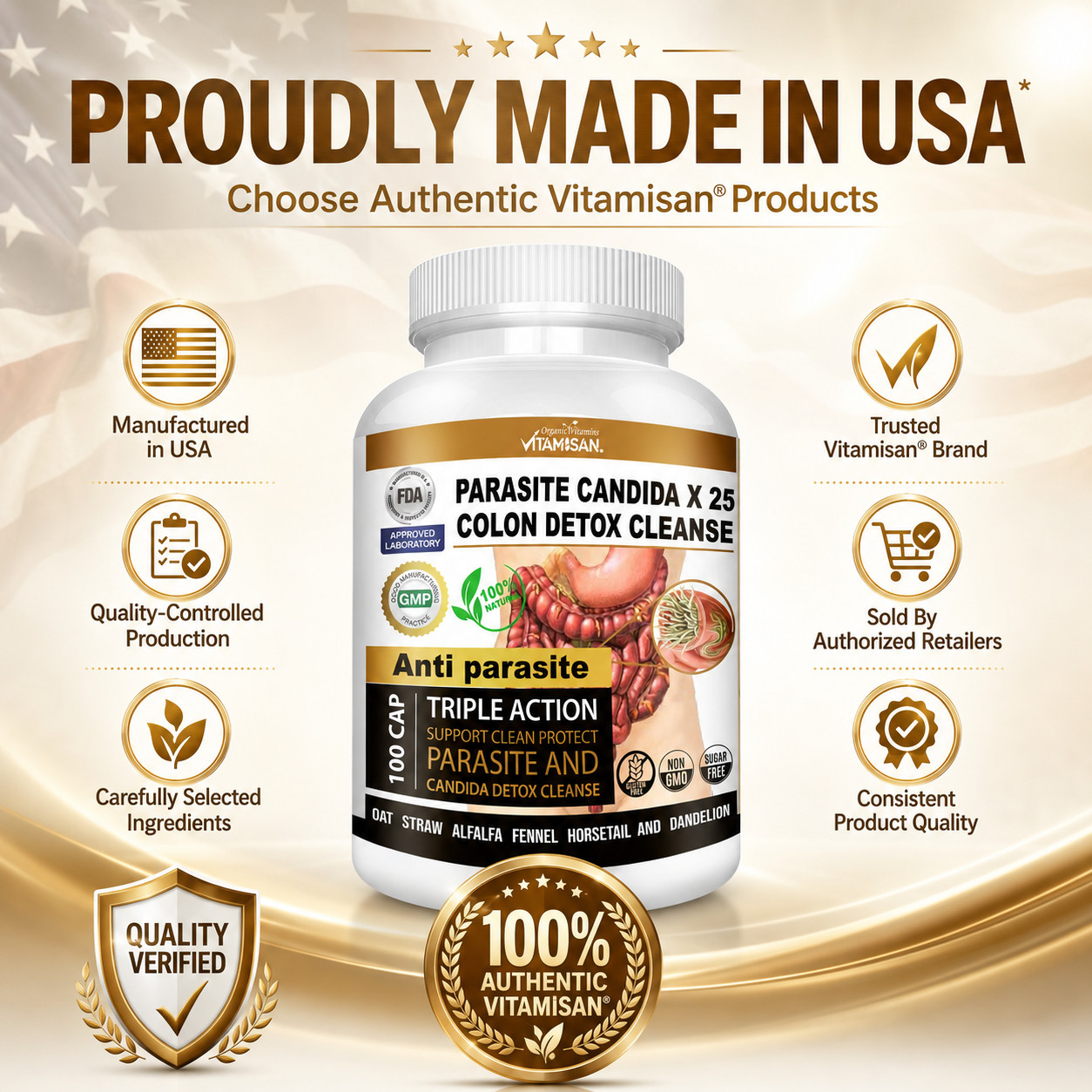 Advanced Parasite & Worm Intestinal Cleanse for Humans kit