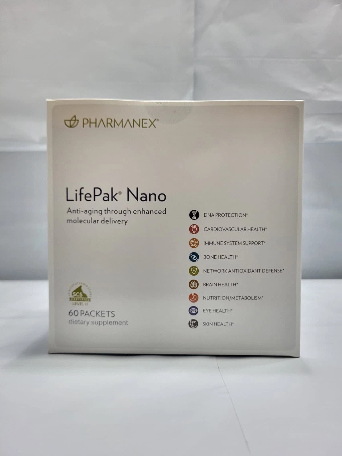 Nu Skin Pharmanex Lifepak Nano, 60 packets, Exp 12/2027