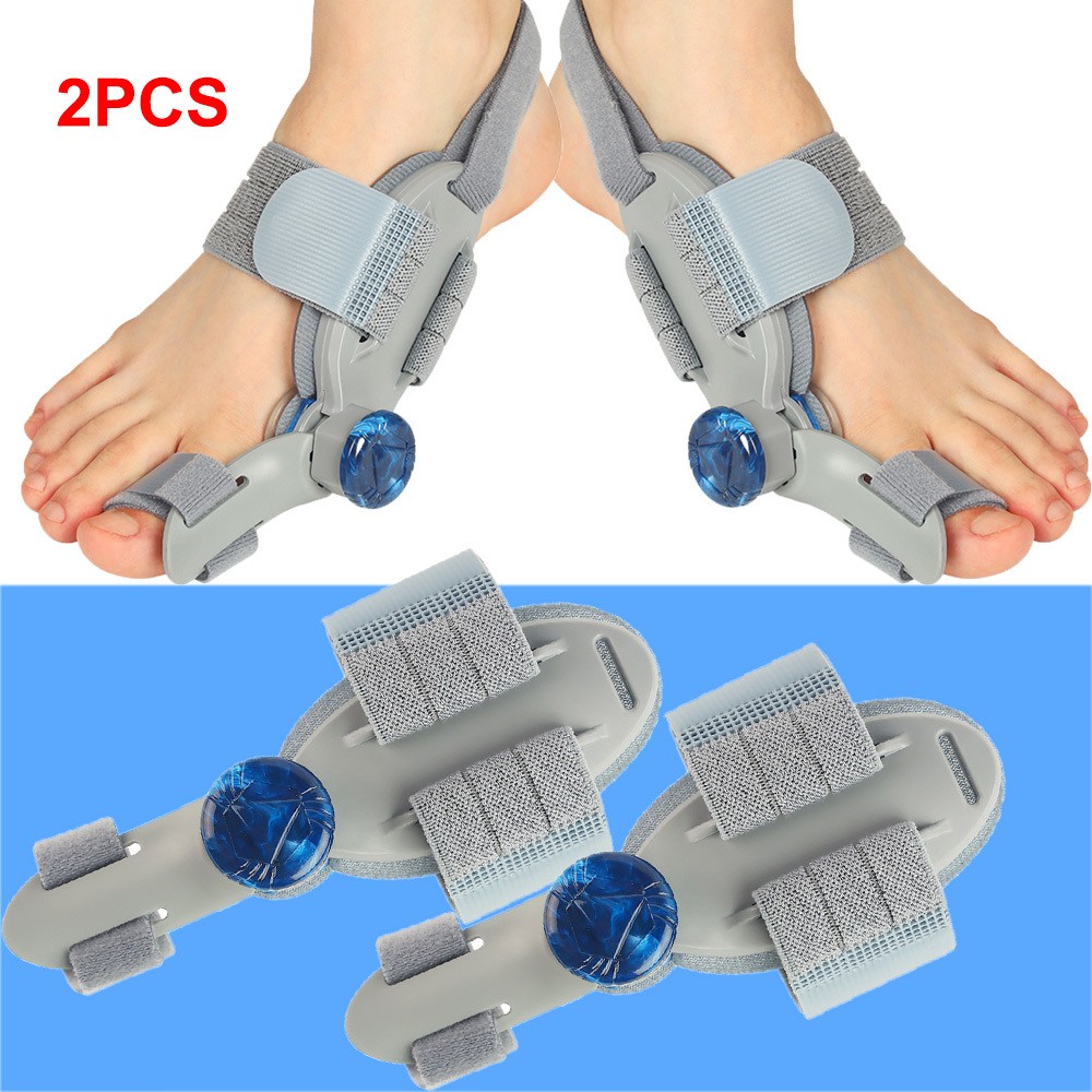 2PCS Bunion Fix Toe Valgus Corrector Big Toe Straightener for Men & Women 1Pair