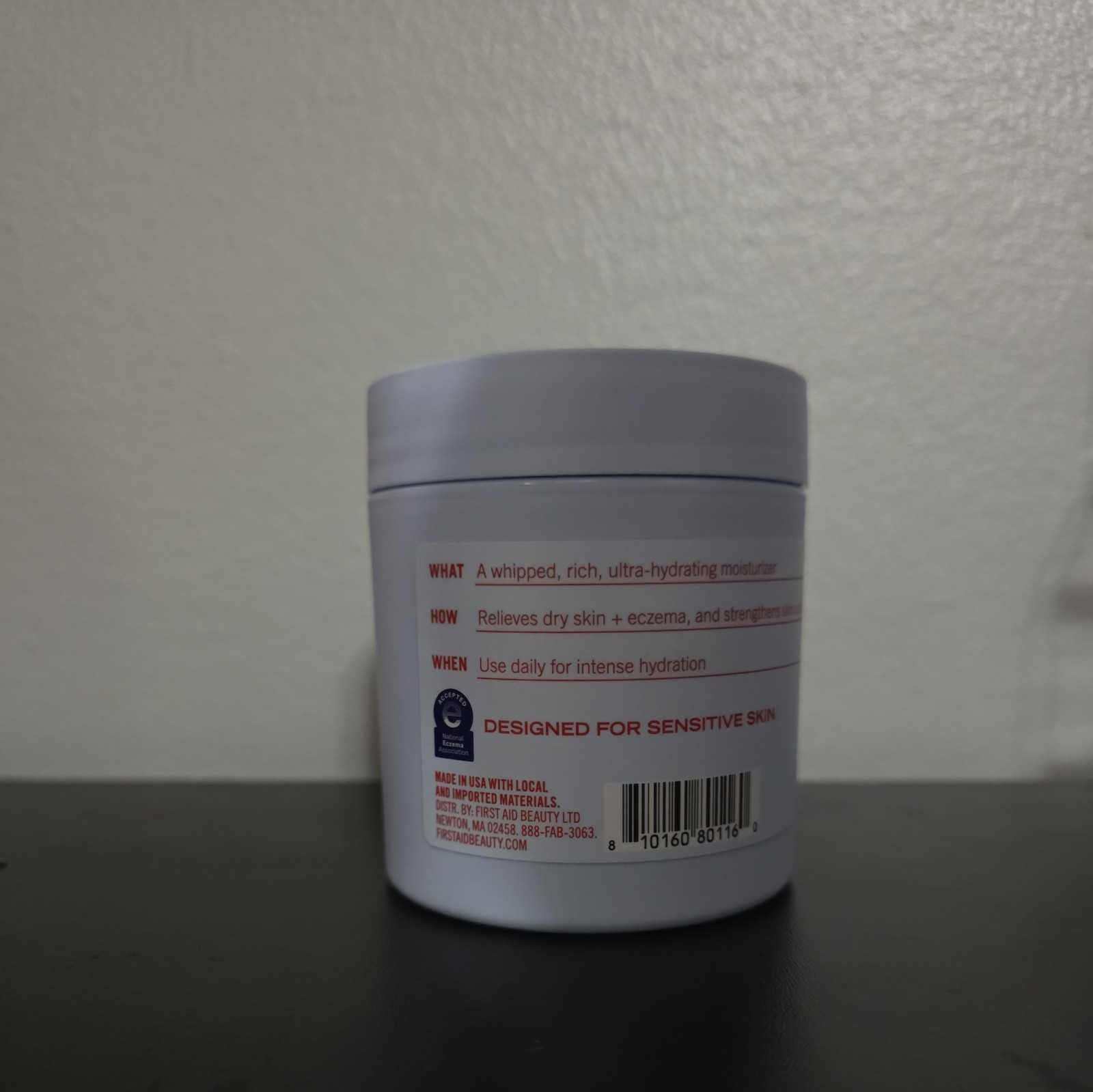 FIRST AID BEAUTY Ultra Repair Cream 6 oz 170.1g Full Size ~ Brand New! Sealed