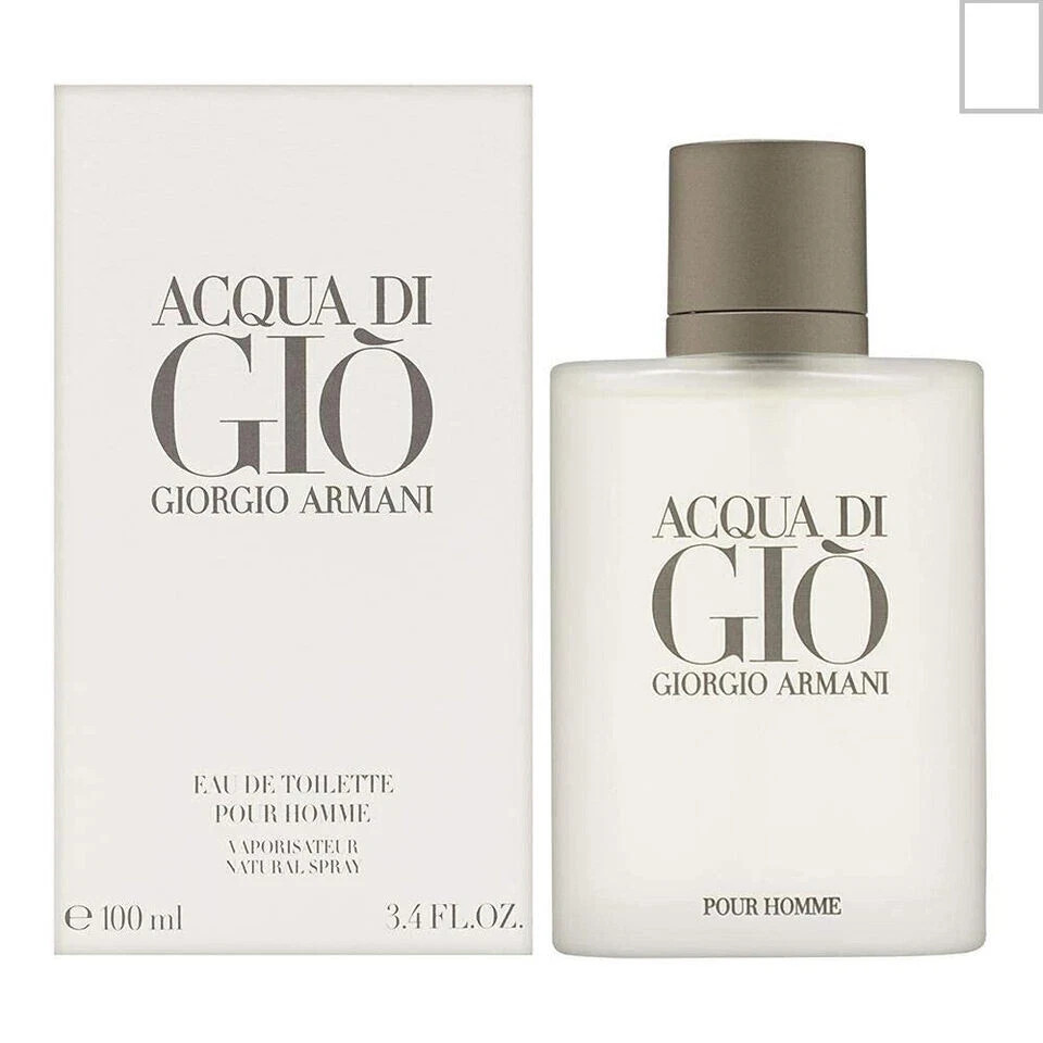 Giorgio Armani Acqua Di Gio 3.4 oz Men’s Eau de Toilette Spray New & Sealed