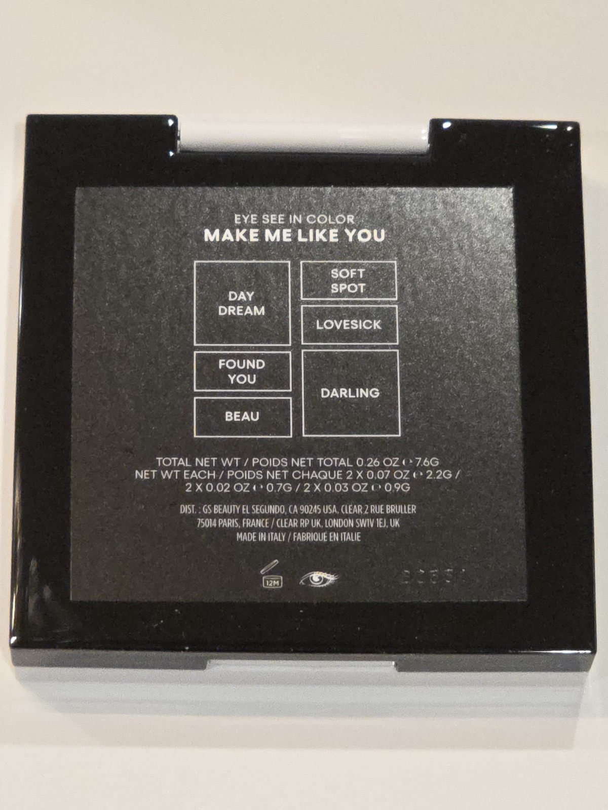 * NIB * GXVE Gwen Stefani MAKE ME LIKE YOU Eye See in Color Eyeshadow Palette