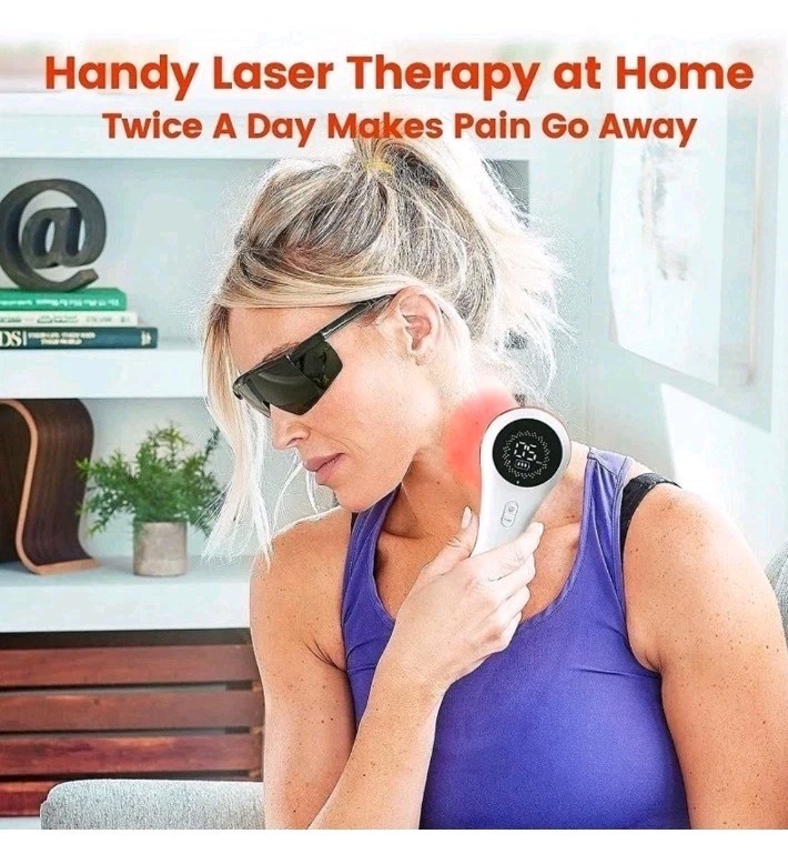 Laser Therapy Cold Laser Unit Body Pain Relief Therapy Prof & Home Low Level…