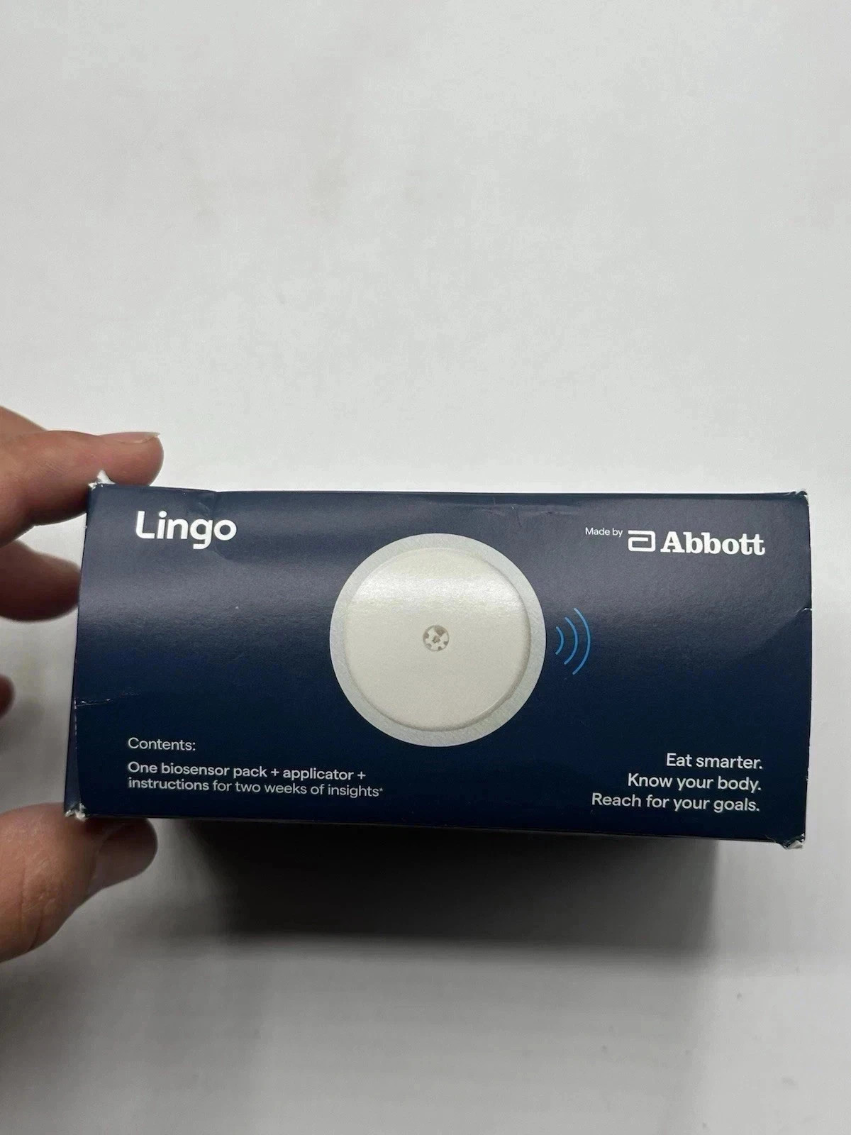 (Pack of 1) Lingo (CGM) & App 2-week plan – Sealed Box Exp 8/31/2026