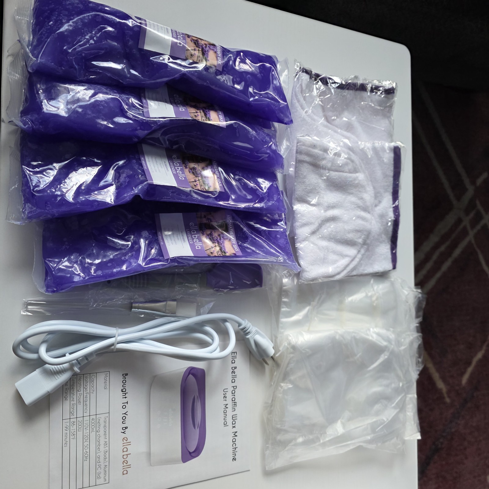 New Ellabella Paraffin Wax Machine – Hand & Foot Spa Therapy Treatment