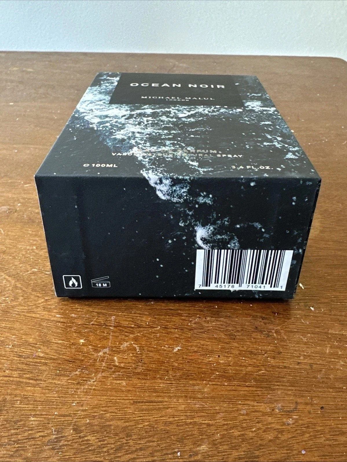 Michael Malul Ocean Noir Men’s Eau de Parfum EDP 3.4oz 100ml NEW SEALED