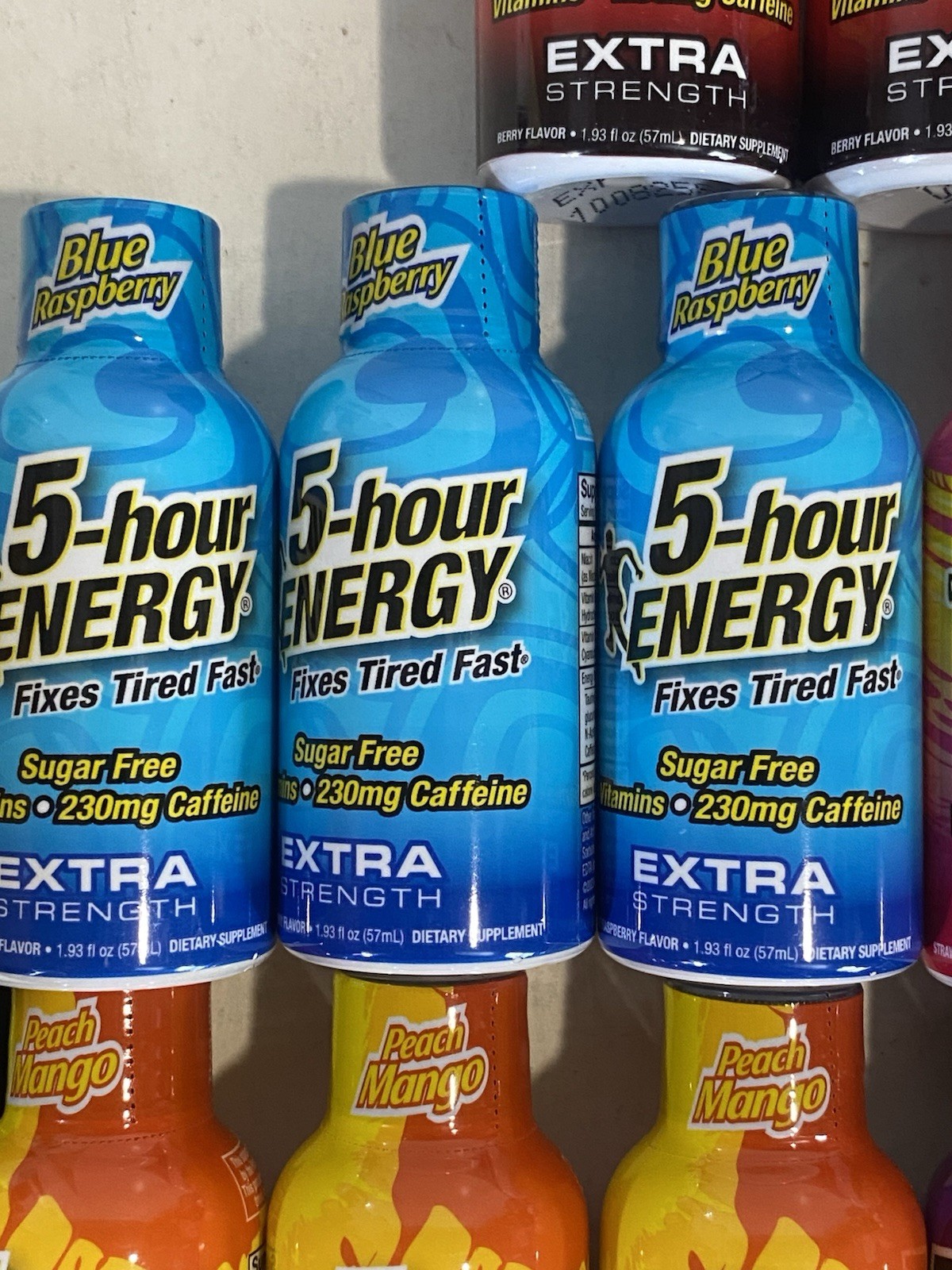 (21) 5-hour Energy Extra Strength, Variety, Energy Shot, 1.93oz. Bulk, 7 Flavors