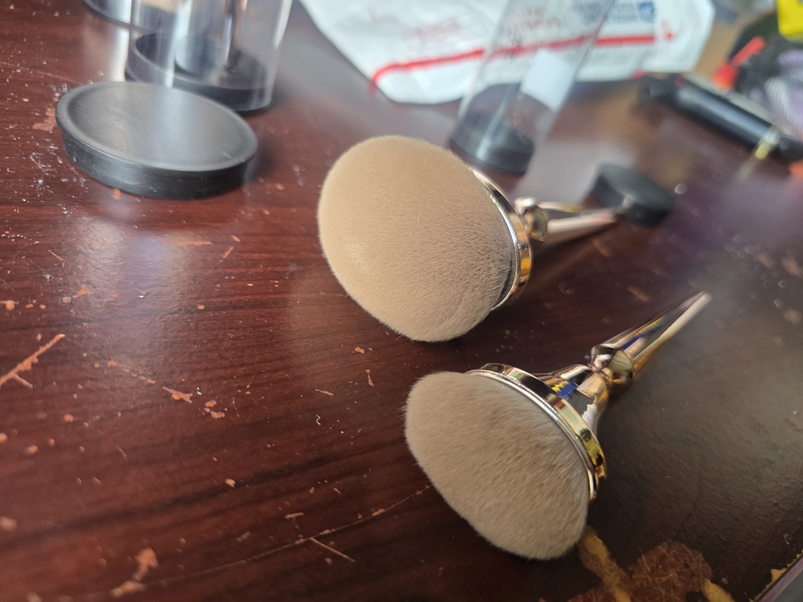 Cheeky ROSE GOLD Makeup Brush Set (2)