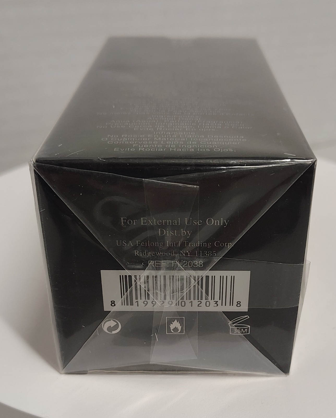717 VIP Black Noir Cologne Men 3.4oz EDT Secret Plus New Sealed Spicy Musk Scent