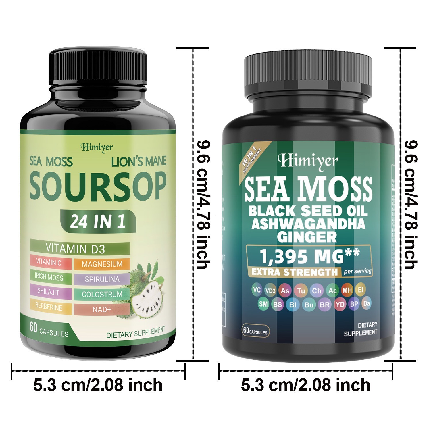 Soursop&Sea Moss Bundle – immune health, digestion, metabolic support