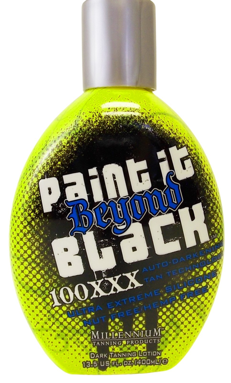 Millennium PAINT IT BEYOND BLACK 100XXX Bronzer Indoor Outdoor Tanning Lotion