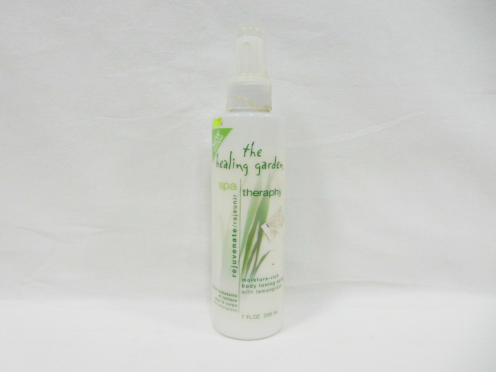 THE HEALING GARDEN SPA THERAPY REJUVENATE BODY TONING SPRAY 7.0 OZ *RARE ITEM*