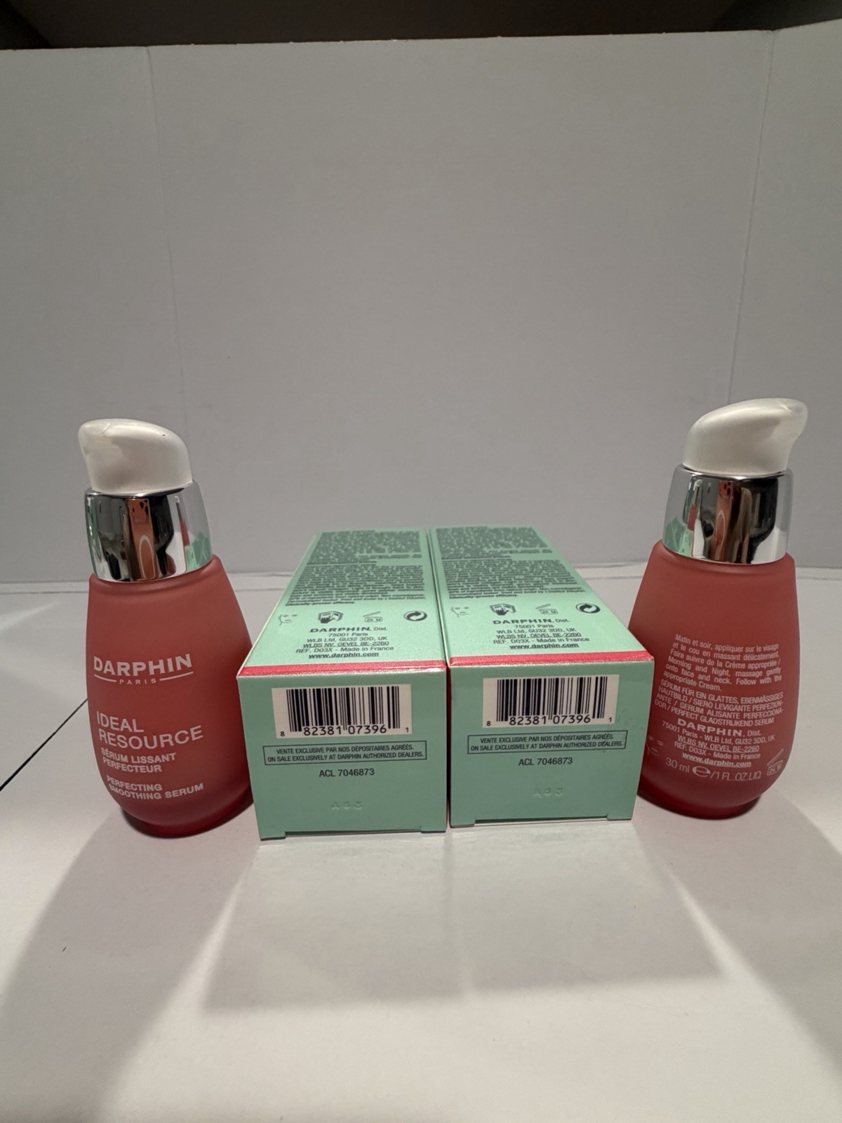 NIB darphin ideal resource anti-aging & radiance smoothing serum 1 OZ X 2 pcs