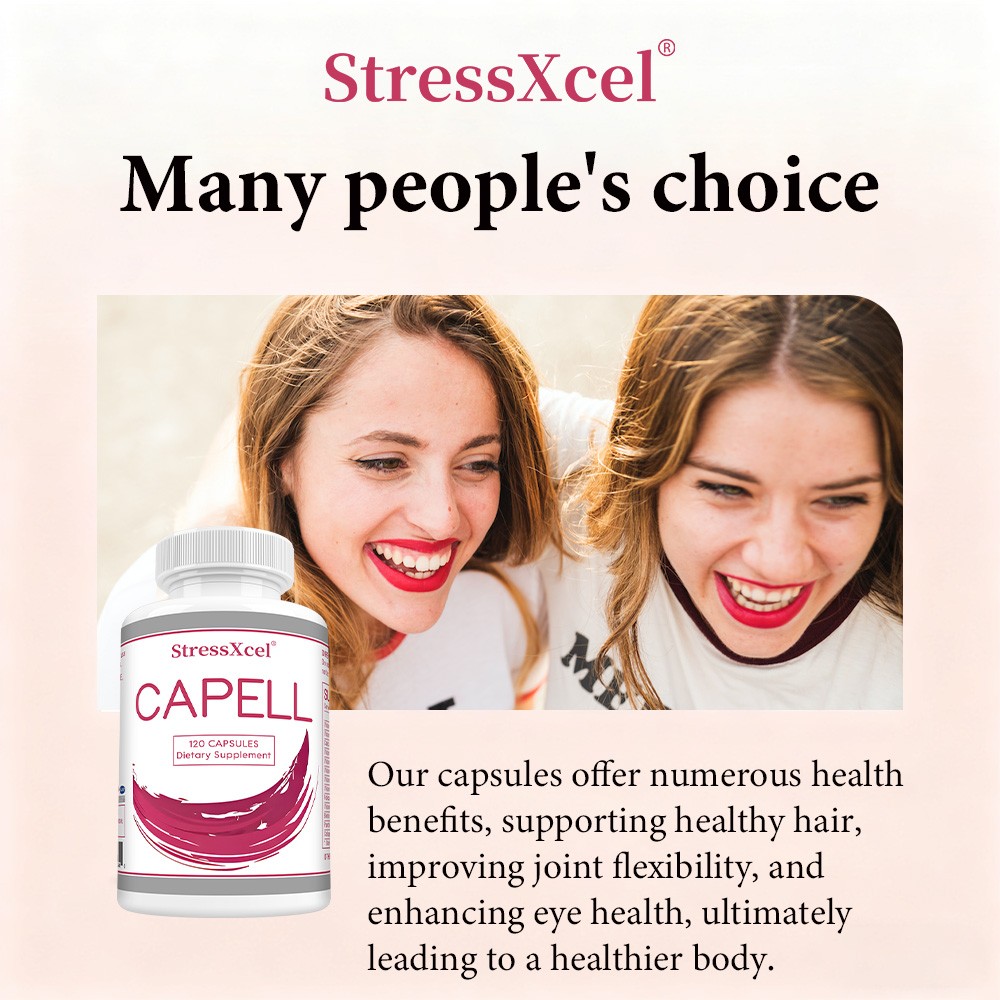 Capell Hair Health Supplement – Hair Follicle & Growth Support,Reduces Breakage