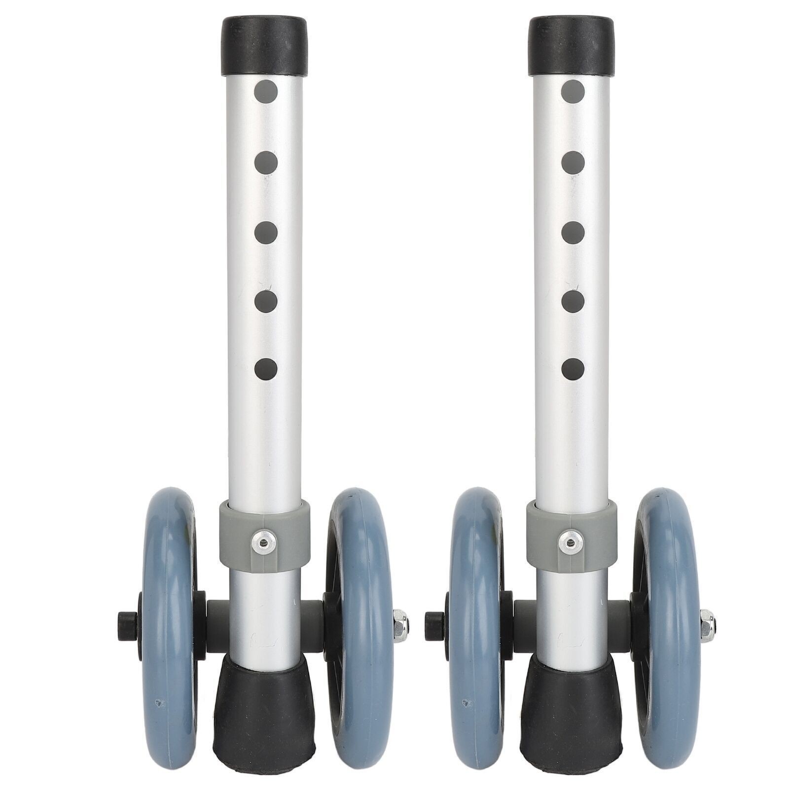 Walker Wheels Flexible Height Replacement Walker Feet Caster with Brake Wheel