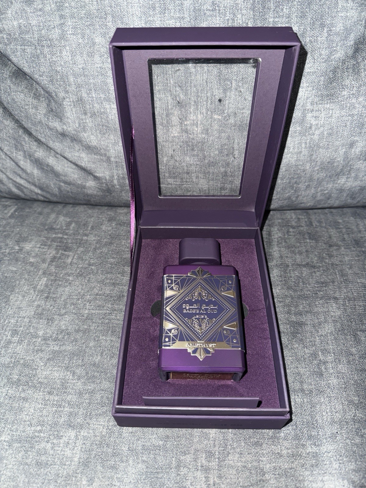 Bade’e Al Oud Amethyst by Lattafa Eau de Parfum Unisex 3.4 oz / 100 ml New