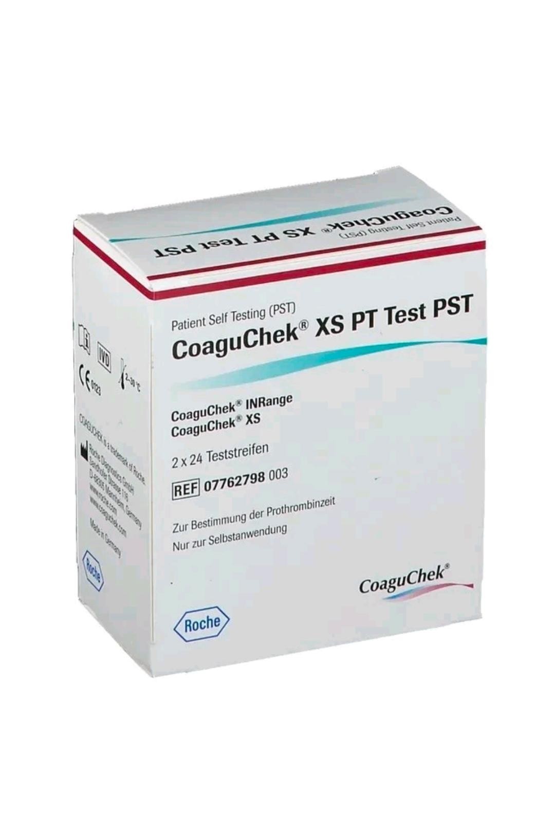 Coagu Chek XS PT Test 48ct Strips Expiration 05-31-2027