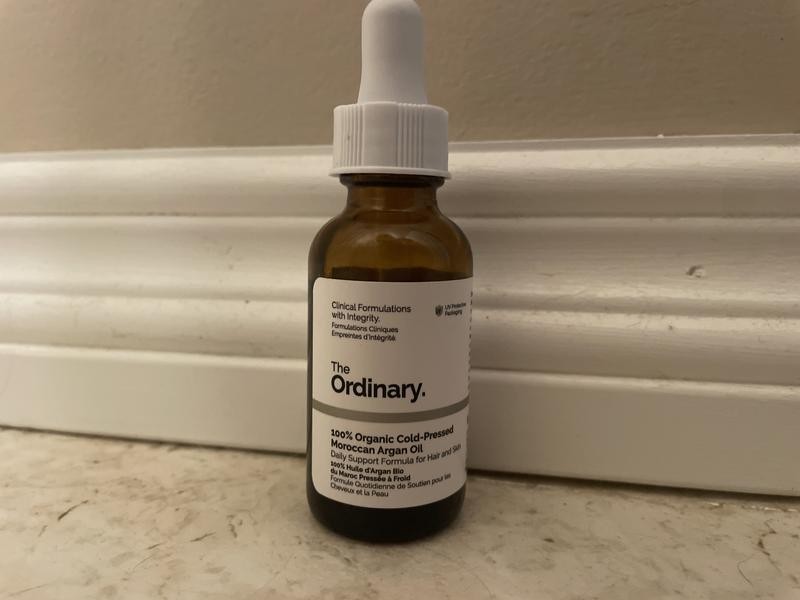 The Ordinary Authentic 100% Organic Cold Pressed Moroccan Argan 1 oz/ 30 mL