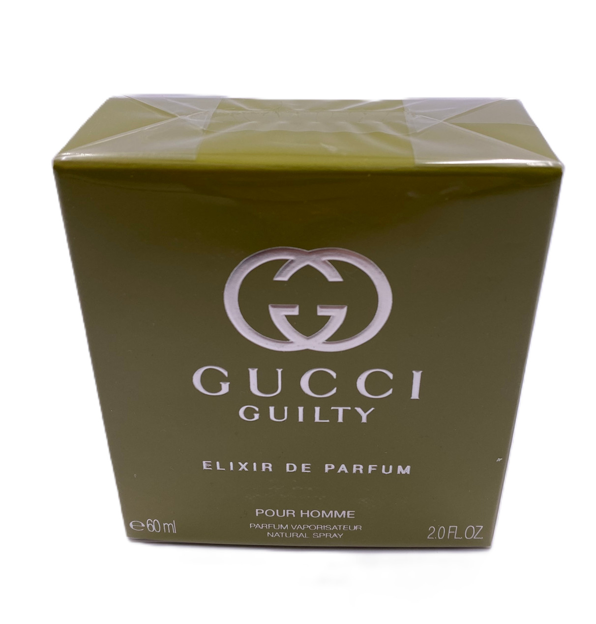Guilty Elixir De Parfum Pour Homme 2.0 oz Parfum Perfume Gift for Men NEW In Box
