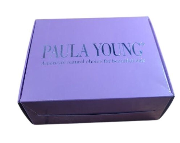 Paula Young Easy Bang Hair Topper Color 8 Brown Fringe Clip In Clean 12/M6