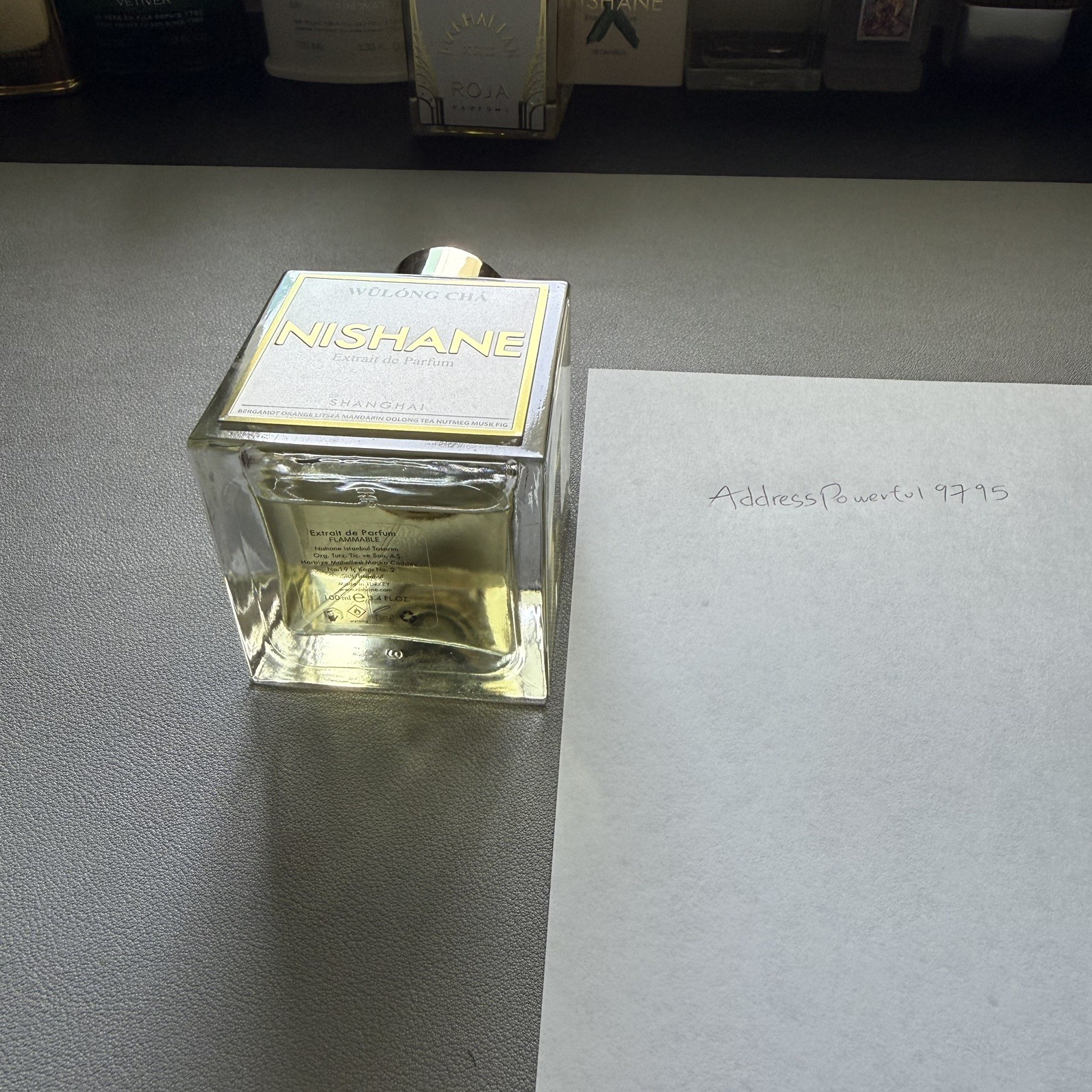 Wulong Cha by Nishane EDP Unisex 100 ml. / 3.38 oz. AUTHENTIC!!!
