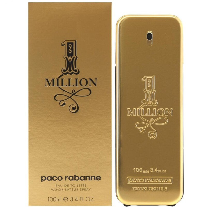 Paco Rabanne 1 Million 3.4 Oz Eau De Toilette Spray For Men