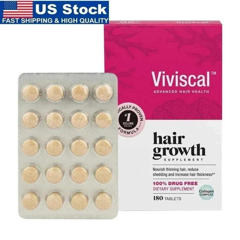 Viviscal Professional Hair Supplement Growth Tablets for Women 180 Tabs 07/2028V